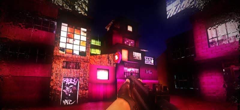 Cyber Retro Punk 2069 | Offline Cyberpunk Shooter screenshot 3