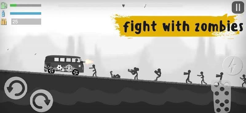 Stickman Destruction Zombie Annihilation Games screenshot 2