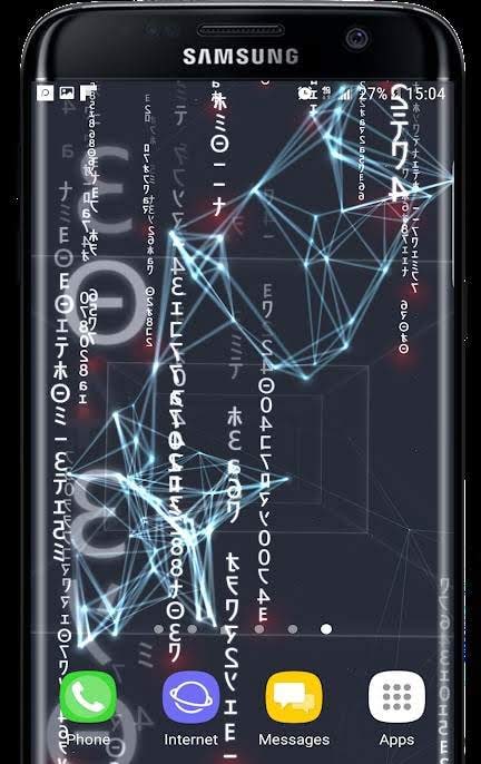 Digital Rain 3D Live Wallpaper screenshot 4