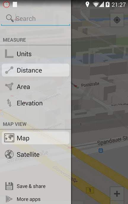 Maps Measure screenshot 2