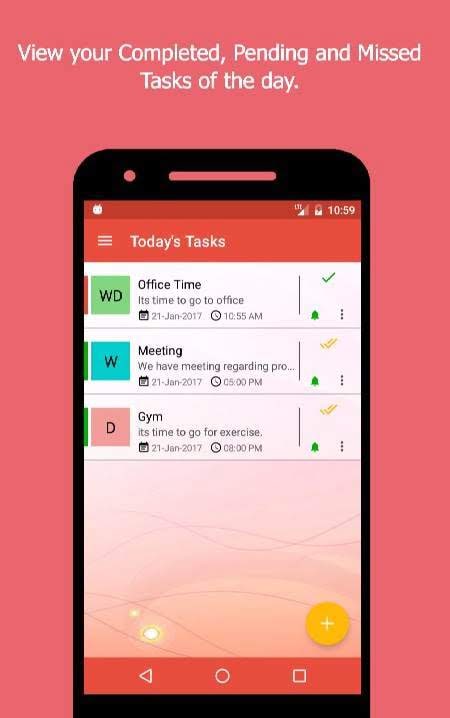 Daily Schedule Todo List 2021 | Notes Reminder screenshot 2