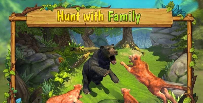 Mountain Lion Family Sim : Animal Simulator screenshot 4