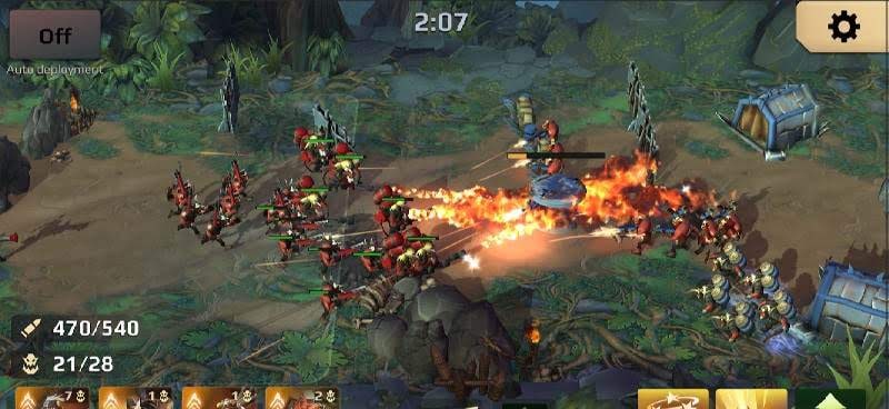 Kharaboo Wars: Orcs assault screenshot 2