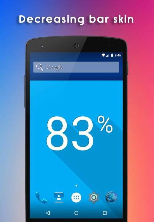 Flat Battery Live Wallpaper screenshot 1