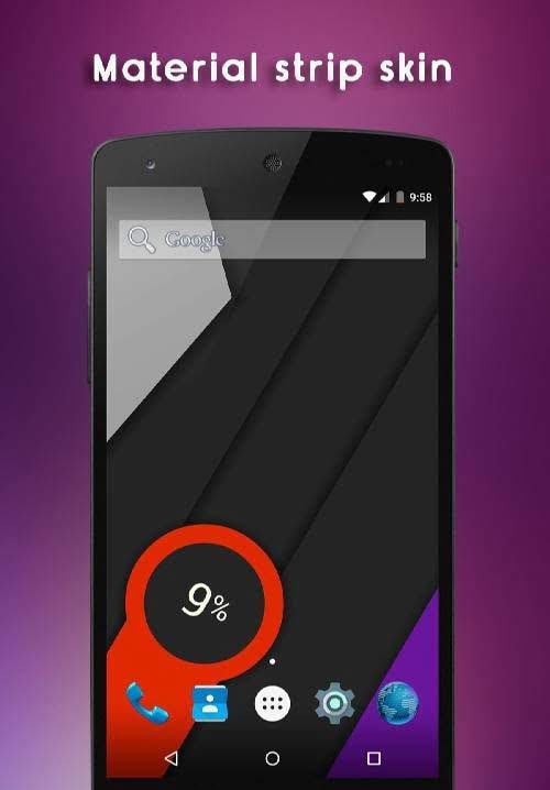 Flat Battery Live Wallpaper screenshot 2