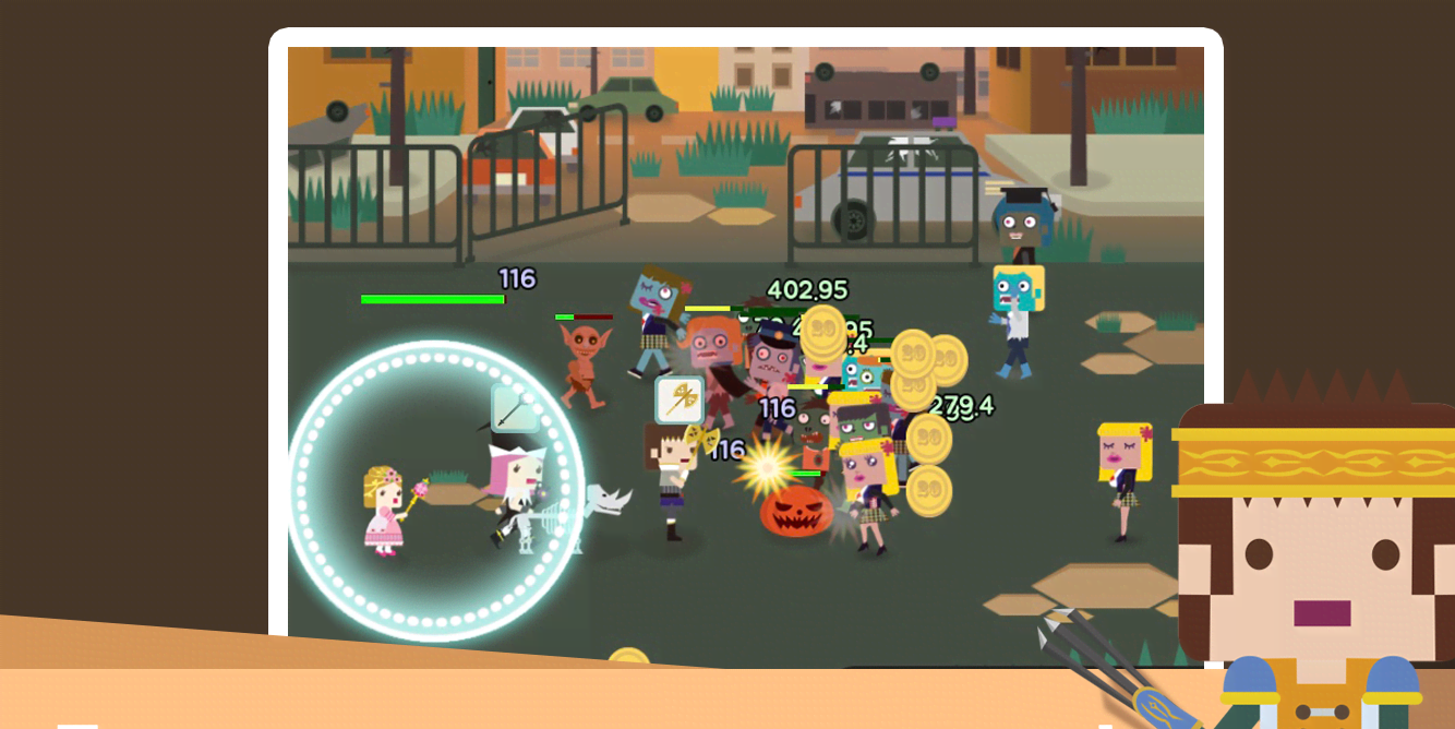 Infinity Dungeon 2 - Summon girl and Zombie Screenshot 2