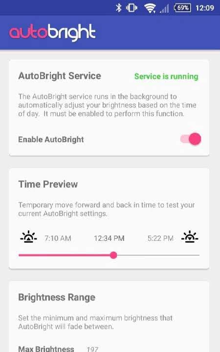 AutoBright screenshot 1