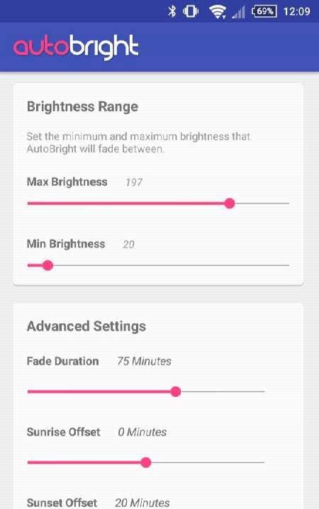 AutoBright screenshot 2