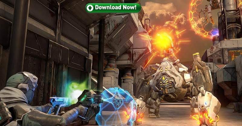 Sci-Fi Cover Fire – 3D Offline Shooting Games screenshot 1