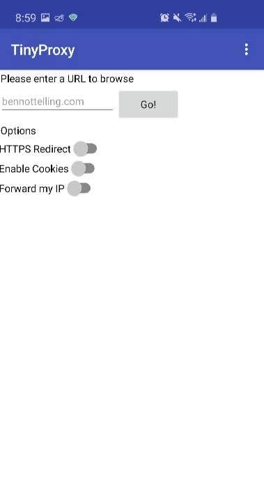 TinyProxy - Webproxy & Adblock (Paid version) screenshot 3