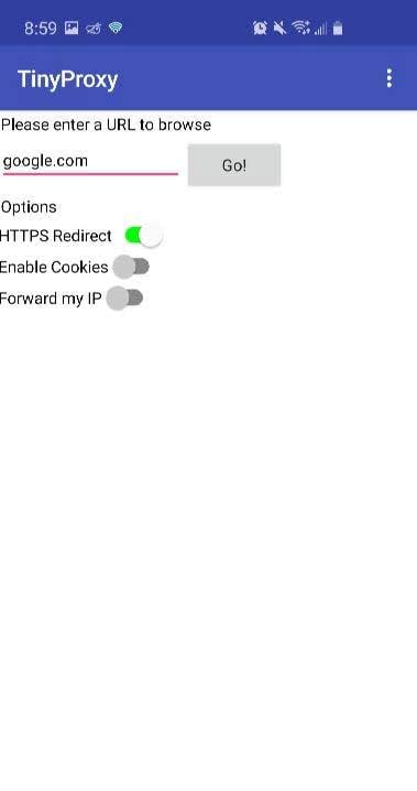 TinyProxy - Webproxy & Adblock (Paid version) screenshot 4