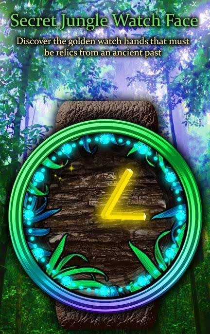 Watch Face: Secret Jungle - Wear OS Smartwatch screenshot 2