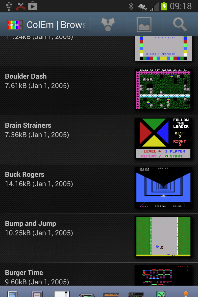 ColEm Deluxe - Coleco Emulator screenshot 1