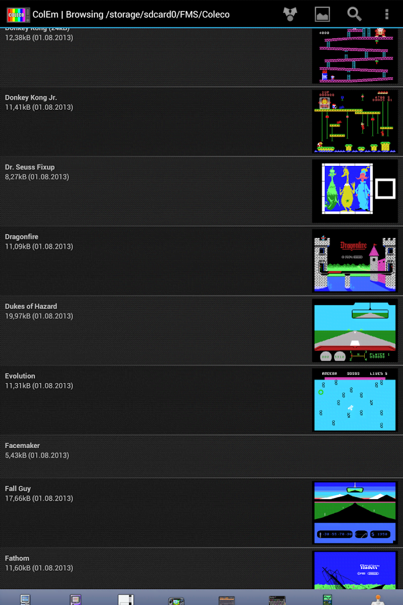 ColEm Deluxe - Coleco Emulator screenshot 3