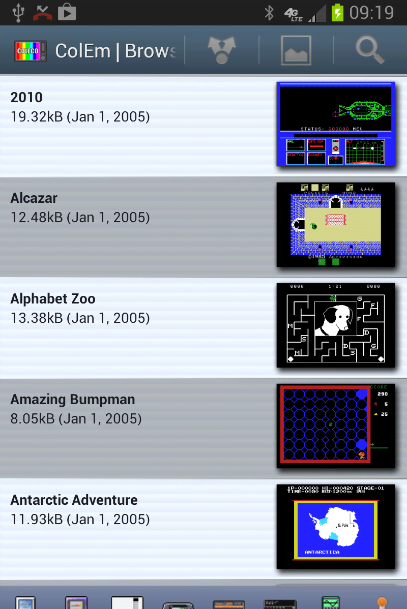 ColEm Deluxe - Coleco Emulator screenshot 2