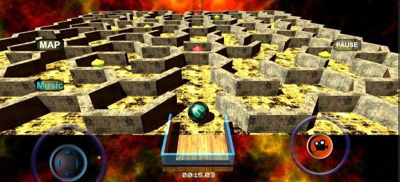 Epic Maze Ball 3D (Labyrinth) screenshot 2