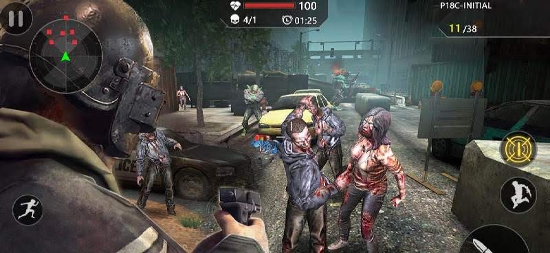 Dead Zombie Trigger 3: Real Survival Shooting- FPS screenshot 2