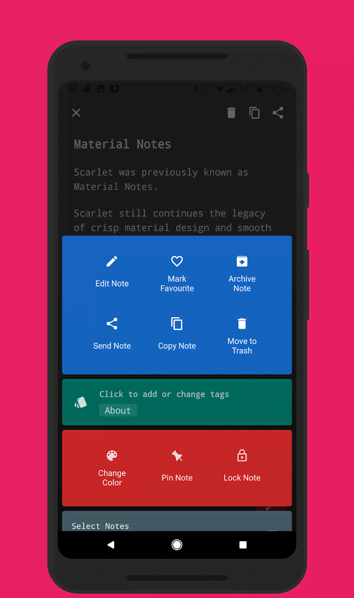Scarlet Notes Pro screenshot 4