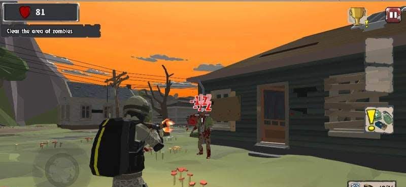 Zombie Hunter Shooter Survival screenshot 2
