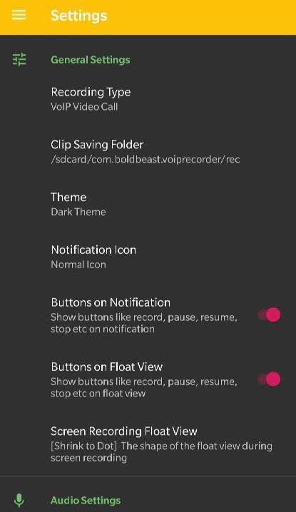 VoIP Recorder & Screen Recorder screenshot 4