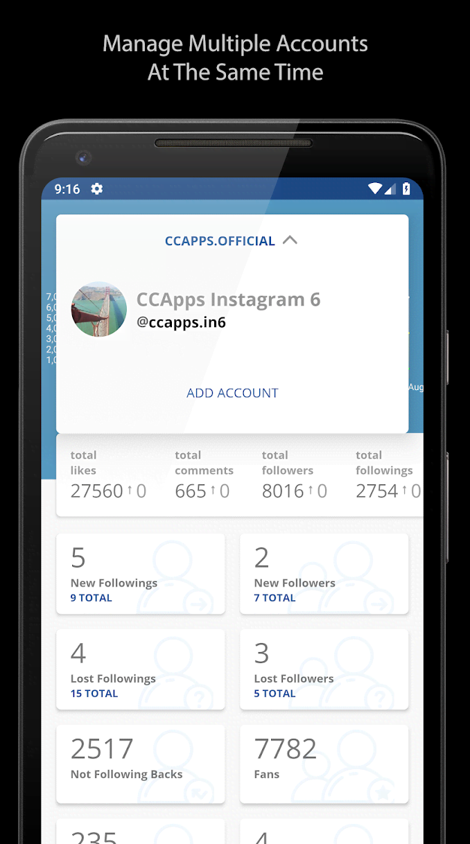 CCSoft+ Followers Tool for Instagram screenshot 2