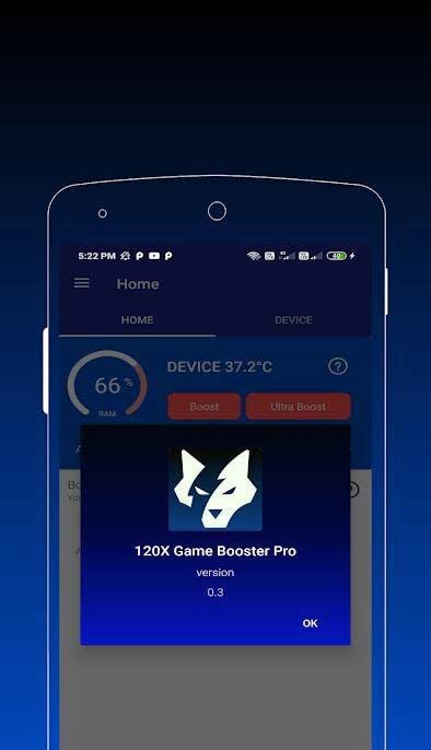 120X Game Booster Pro screenshot 3