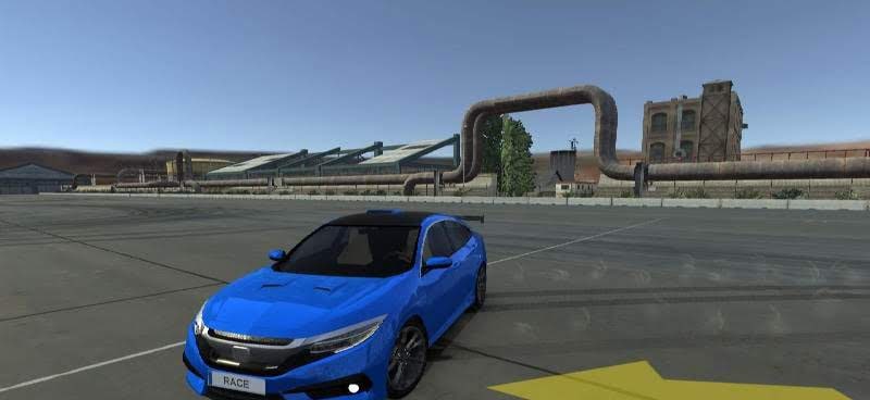 Civic Driving & Parking & Racing Simulator 2021 screenshot 1