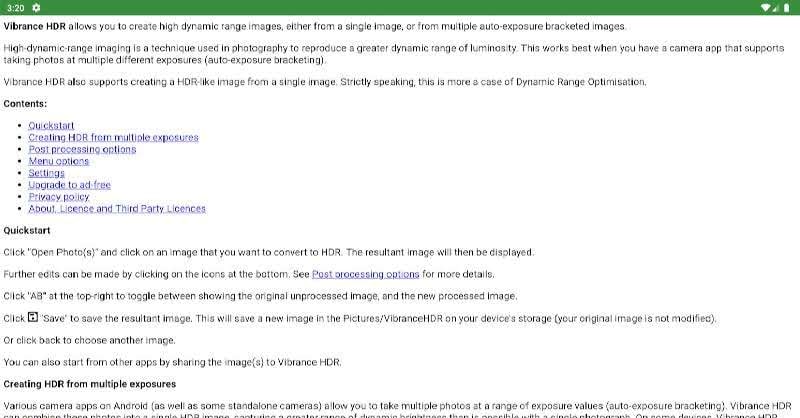 Vibrance HDR screenshot 3