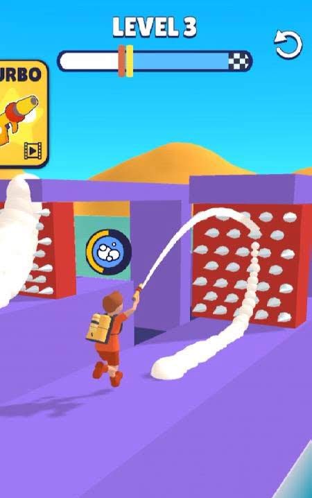Foam Climber gameplay screenshot 2