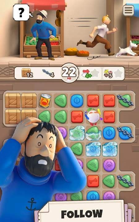 Tintin Match screenshot 4