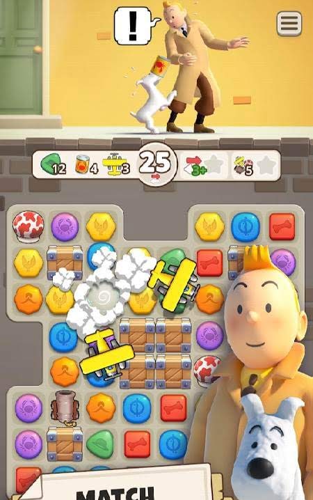 Tintin Match screenshot 2