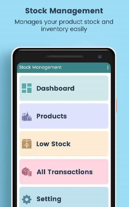 Stock and Inventory Management System screenshot 2