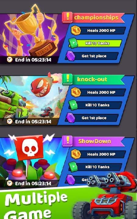 Tank Royale-Online IO Howling Tank Battle Game screenshot 3