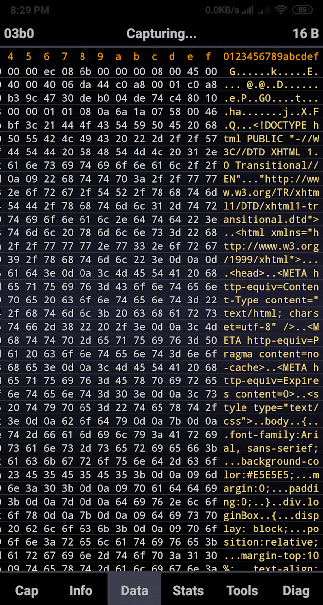 Sniffer Wicap 2 Pro screenshot 4