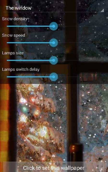 Christmas Live Wallpaper Pro screenshot 3