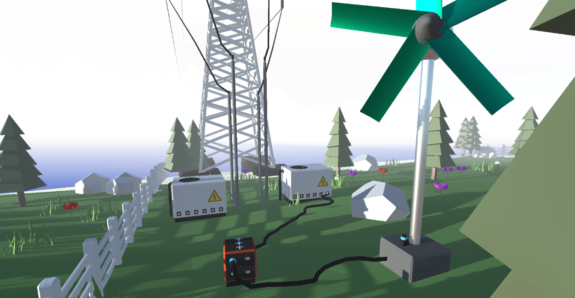 Electric Energy Tycoon gameplay screenshot 1