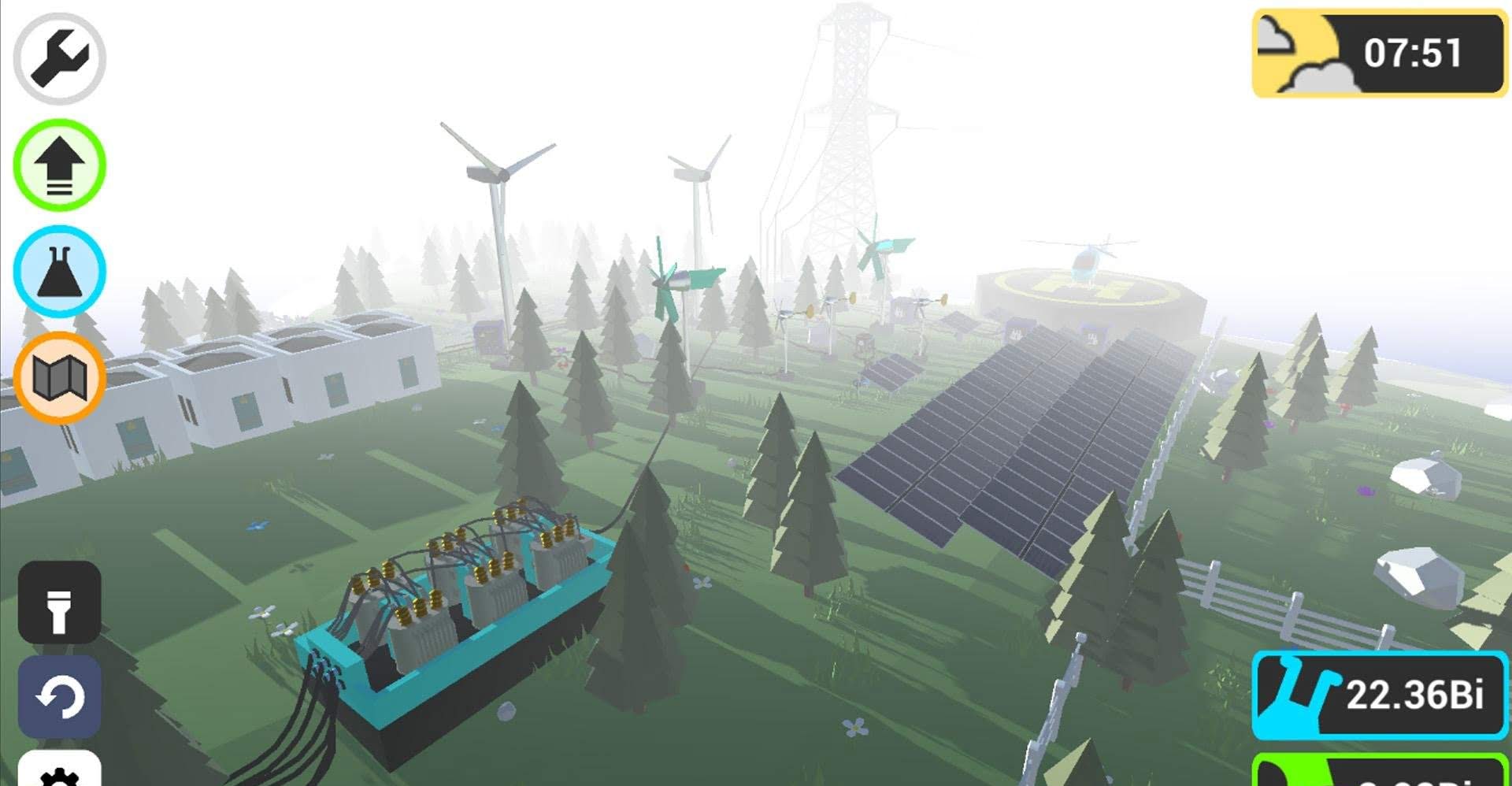 Electric Energy Tycoon gameplay screenshot 2