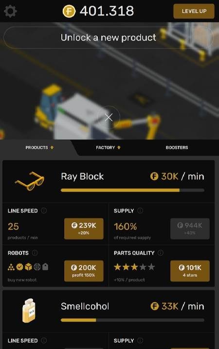 Idle Factory: Factory Simulator screenshot 4