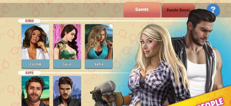 Girls & Guys - Idle Game screenshot 3