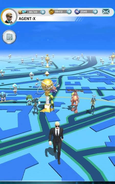 Men in Black AR: Best RPG Game - Alien Battle PvP screenshot 3