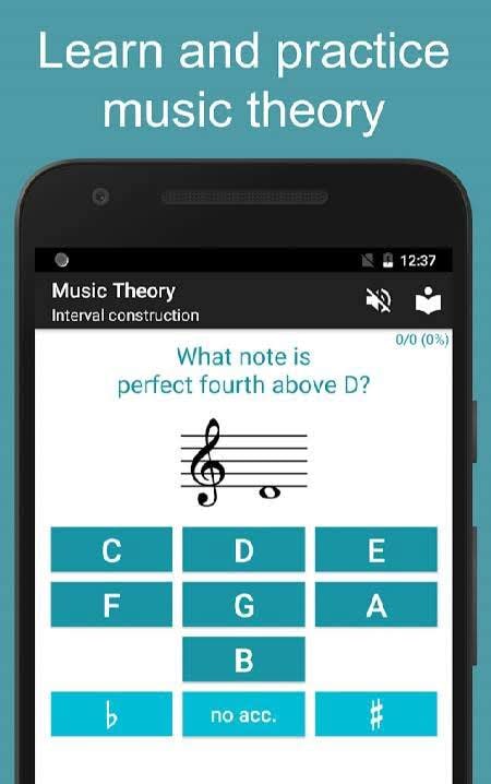 MyMusicTheory - music theory exercises screenshot 1