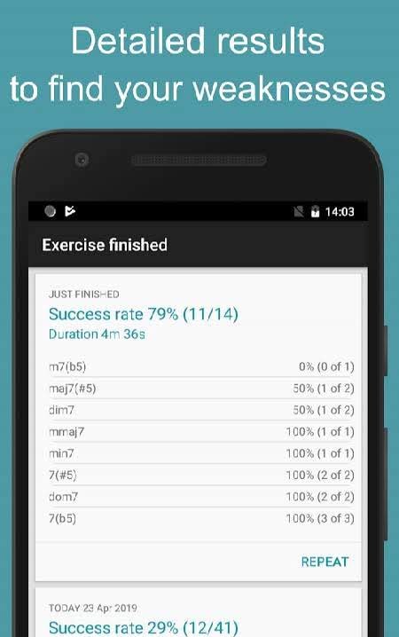 MyMusicTheory - music theory exercises screenshot 4