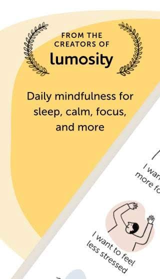 Lumosity Mind - Meditation App screenshot 1