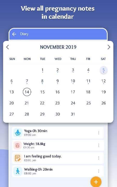 MomDiary: Week by Week Pregnancy Tracker screenshot 3