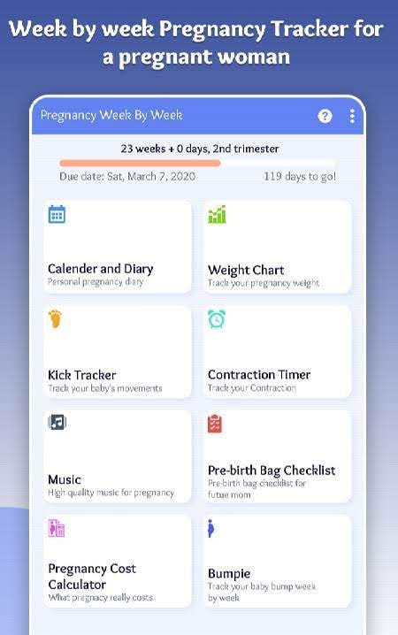 MomDiary: Week by Week Pregnancy Tracker screenshot 2