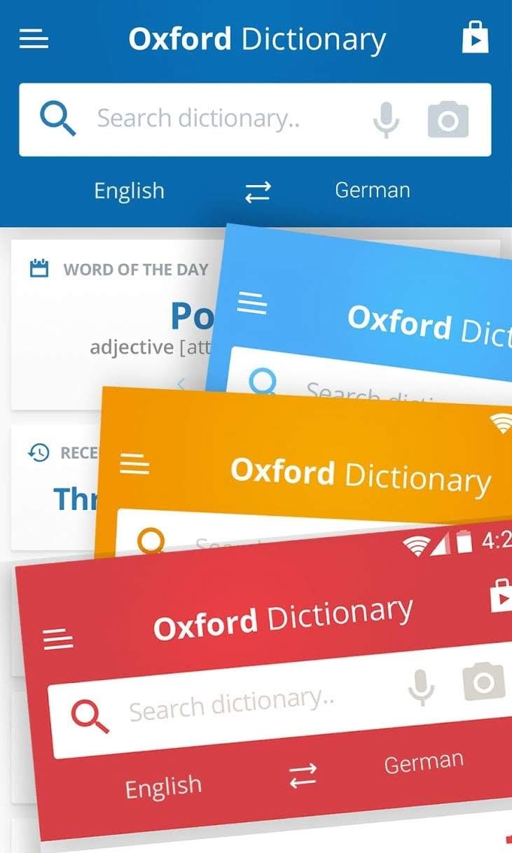 Oxford German Dictionary screenshot 4