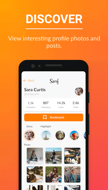 Surf+ for Instagram - Repost, View Story & Highlight screenshot 2