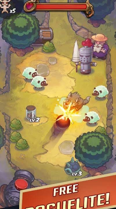 Cannon Ballers - Roguelite with No Ads & No LootBoxes gameplay screenshot 1
