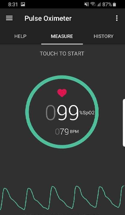 Pulse Oximeter - Beat & Oxygen screenshot 2