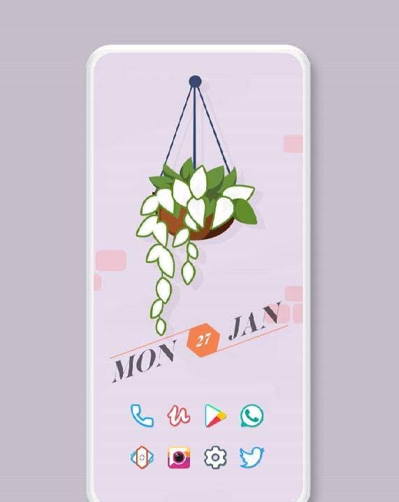Color Line Icon Pack – color lines on white icons screenshot 1